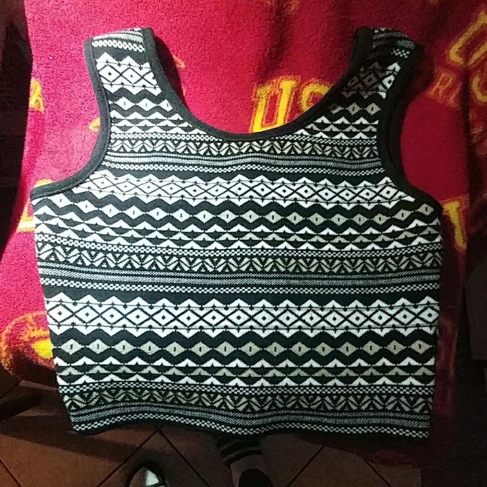 MEDIUM TRIBAL KNITTED Navial TOP